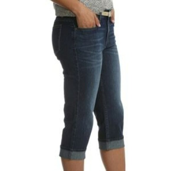 Riders Denim - Classic Riders by Lee Mid Rise Capri Jeans - Size 8